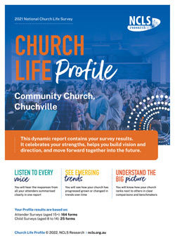 Church Life Profile cover page